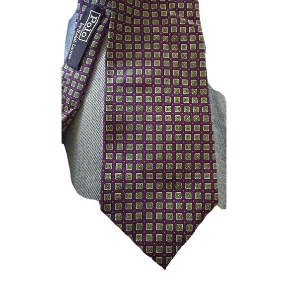 Vintage Polo Ralph Lauren silk tie - Picture 1 of 3